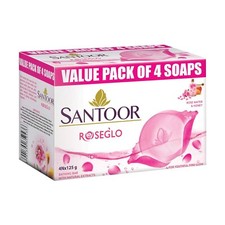 Santoor RoseGlo Sapone con